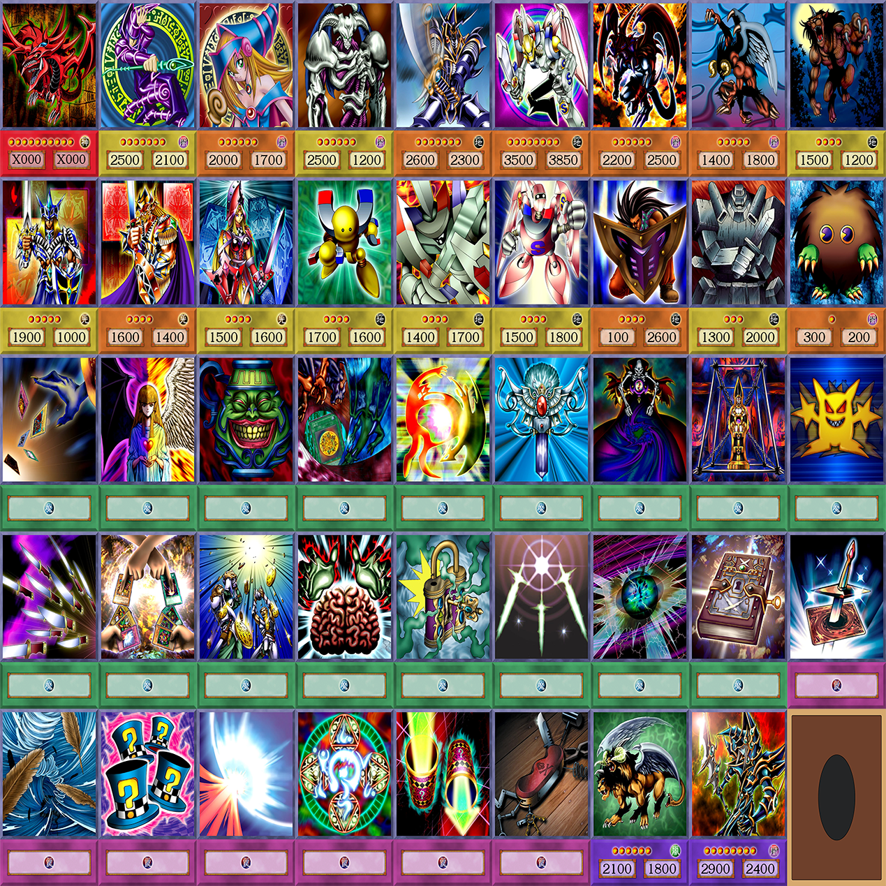 Yami Yugi | Anime Style Deck | Battle City | 44 cards